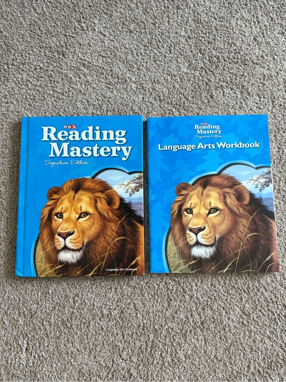 SRA Reading Mastery Signature Edition Language Arts Textbook & Workbook - Blue